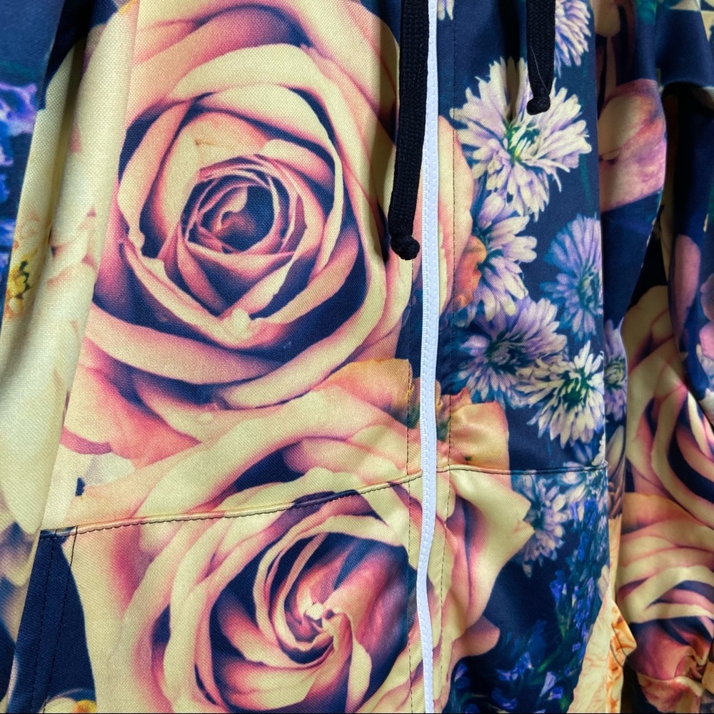 Electro Threads M VINTAGE FLOWERS ADULT ONESIE - Picture 6 of 10